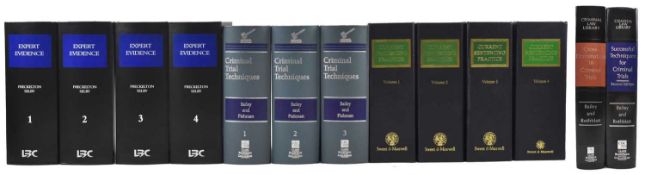 LAW INTEREST. COLLECTION OF THIRTEEN MODERN LAW PRACTICE BOOKS