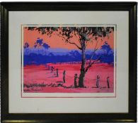 ROLF HARRIS (1930-2023) - BLUE HORIZONS - WASHINGTON GREEN PRINT