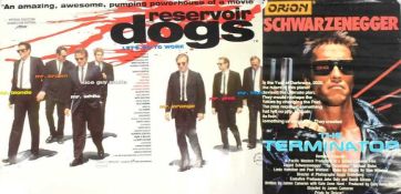 MOVIE POSTERS - THE TERMINATOR & RESERVOIR DOGS