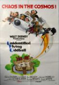 UNIDENTIFIED FLYING ODDBALL- 1979 ORIGINAL ONE SHEET MOVIE FILM POSTER