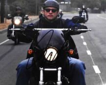 CHARLIE HUNNAM - SONS OF ANARCHY - SIGNED 8X10