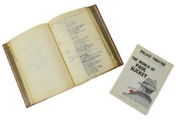 THE WORLD OF PAUL SLICKEY (PLAY) - ORIGINAL PRE-PERFORMANCE SCRIPT