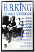 BB KING - ORIGINAL 1990S TOUR POSTER