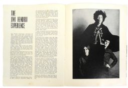 JIMI HENDRIX EXPERIENCE - 1967 PACKAGE TOUR WALKER BROS PROGRAMME