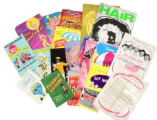 THEATRE PROGRAMMES - 1940S TO 1970S MOSTLY LONDON THEATRES