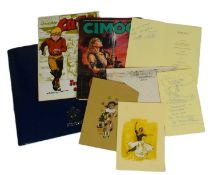 COMIC BOOKS - JESUS BLASCO 1919-1995 - ORIGINAL ARTWORK & AUTOGRAPHS