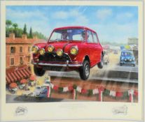 THE ITALIAN JOB - TONY SMITH - LIMITED EDITION PRINT