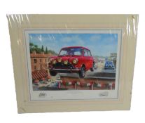 THE ITALIAN JOB - TONY SMITH - LIMITED EDITION PRINT