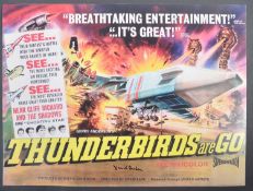 THUNDERBIRDS ARE GO (1966) - AUTOGRAPHED MOVIE POSTER