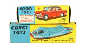 DIECAST - X2 VINTAGE CORGI TOYS DIECAST MODELS