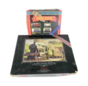 MODEL RAILWAY - X2 VINTAGE HORNBY MODEL RAILWAY TRAIN SETS
