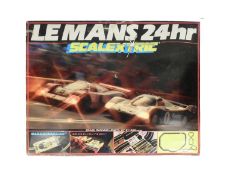 SCALEXTRIC - VINTAGE HORNBY LE MANS SCALEXTRIC SET