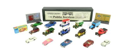 DIECAST - COLLECTION OF VINTAGE DIECAST MODEL CARS