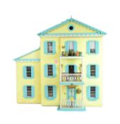 DOLL HOUSE - HAND BUILD WOODEN DOLLS HOUSE
