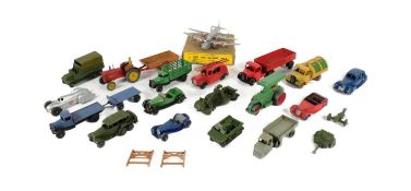 DIECAST - COLLECTION OF VINTAGE DINKY TOYS DIECAST MODELS