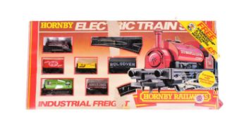 MODEL RAILWAY - HORNBY INDUSTRIAL FREIGHT ELECTRIC TRAINSET