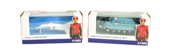 DIECAST - CORGI CAPTAIN SCARLET DIECAST MODELS