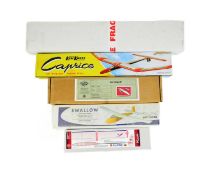 MODEL KITS - X5 VINTAGE MODEL PLANE KITS