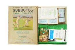 SUBBUTEO - VINTAGE SUBBUTEO TABLE TOP CRICKET