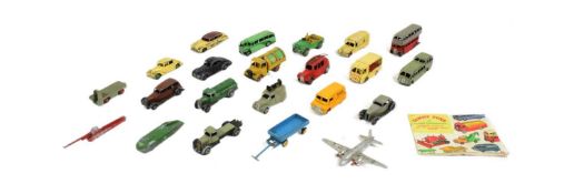 DIECAST - COLLECTION OF VINTAGE DINKY TOYS DIECAST MODELS