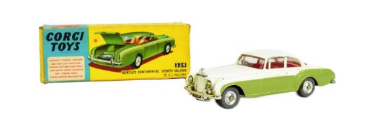 DIECAST - CORGI TOYS DIECAST BENTLEY CONTINENTAL