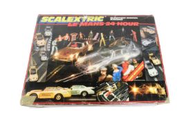 SCALEXTRIC - VINTAGE HORNBY LE MANS 24 HOUR SCALEXTRIC SET