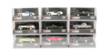 DIECAST - COLLECTION OF CORGI CLASSICS DIECAST MODEL CARS