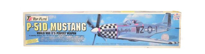 MODEL PLANES - TOP FLITE GOLD EDITION 1/7 SCALE P-51 MUSTANG MODEL KIT