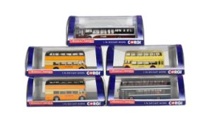 DIECAST - X5 CORGI ORIGINAL OMNIBUS DIECAST MODELS