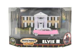DIECAST - MATCHBOX COLLECTIBLES ELVIS GRACELAND 1955 CADILLAC