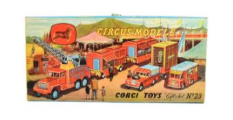 DIECAST - VINTAGE CORGI TOYS DIECAST GIFT SET NO 23 - CHIPPERFIELDS CIRCUS