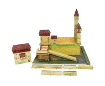 LATE 19TH / EARLY 20TH CENTURY ANTIQUE WOODEN FORT