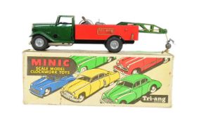 CLOCKWORK TOYS - VINTAGE TRIANG MINIC BREAKDOWN LORRY