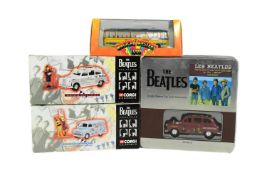 DIECAST - COLLECTION OF THE BEATLES THEMED DIECAST MODELS