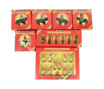 MODEL SOLDIERS - BRITAINS HAND PAINTED METAL SOLDIERS