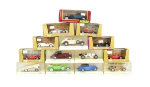 DIECAST - COLLECTION OF BRUMM & SOLIDO DIECAST MODEL CARS