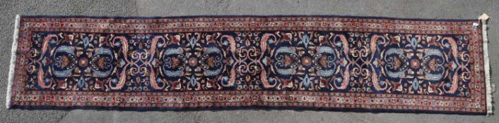 VINTAGE 20TH CENTURY LILIHAN ARMENIBAFF FLOOR RUNNER RUG