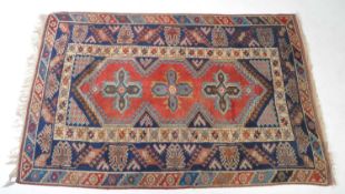 20TH CENTURY AFGHAN KAZAK RUG