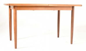 MEREDEW FURNITURE - MID CENTURY TEAK EXTENDING DINING TABLE