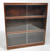 MID CENTURY MINTY STACKING BARRISTERS BOOKCASE SHELVES