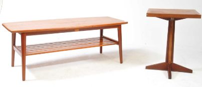 CENTRA FURNITURE COFFEE TABLE T/W ANOTHER