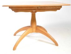 ERCOL FURNITURE - BEECH & ELM WINDSOR DINING ROOM SUITE