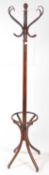 VINTAGE 20TH CENTURY THONET STYLE BENTWOOD FLOOR STANDING COAT RACK