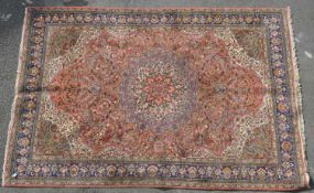 VINTAGE 20TH CENTURY TURKISH LADIK CARPET FLOOR RUG