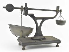 W. & T. AVERY - PAIR OF CAST IRON VICTORIAN SCALES