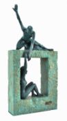 ANGLELES ANGELADE - EQUILIBRIUM ARTIFICIAL STONE SCULPTURE