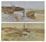 JOSEPH HUGHES CLAYTON (1870-1930) - TWO WATERCOLOURS