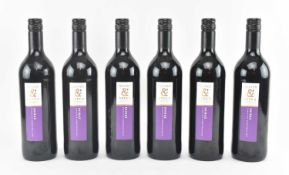 OLIVER & GREG'S - SIX AUSTRALIA SHIRAZ RED WINE BOTTLES