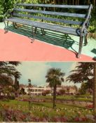 FORMER BRISTOL ZOO GARDENS - ORIGINAL VICTORIAN BENCH