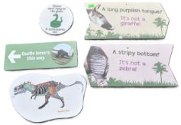FORMER BRISTOL ZOO GARDENS - COLLECTION OF ASSORTED SIGNS